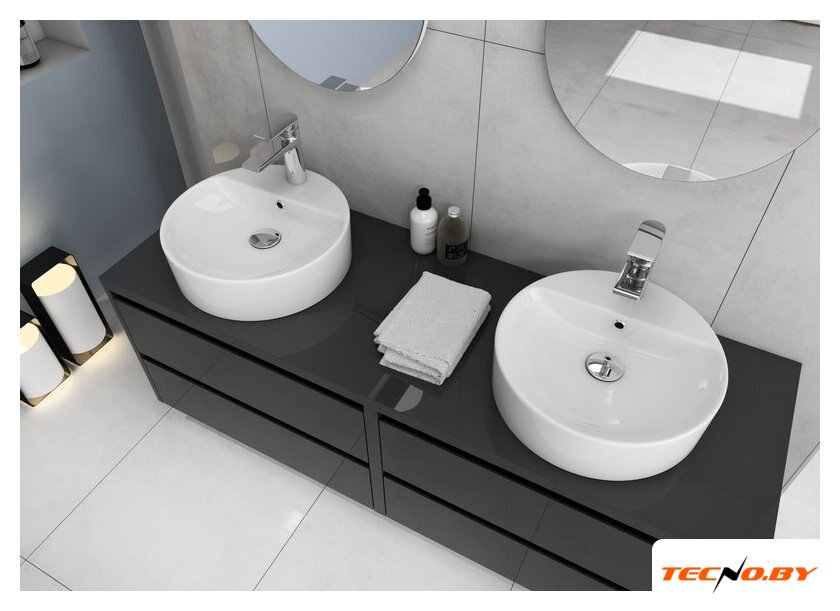Умывальник Quarter Bath Round Line 70RO23145 - Изображение №5 — Интернет-Магазин TECNO.BY