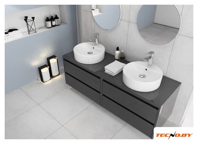 Умывальник Quarter Bath Round Line 70RO23145 - Изображение №6 — Интернет-Магазин TECNO.BY
