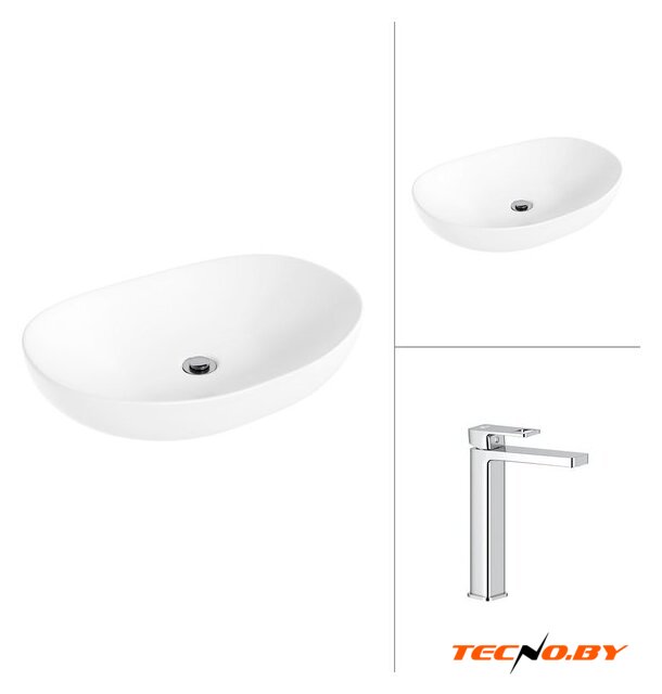 Умывальник Lauter 21502 + Cascade 21СК0655C - Изображение №1 — Интернет-Магазин TECNO.BY