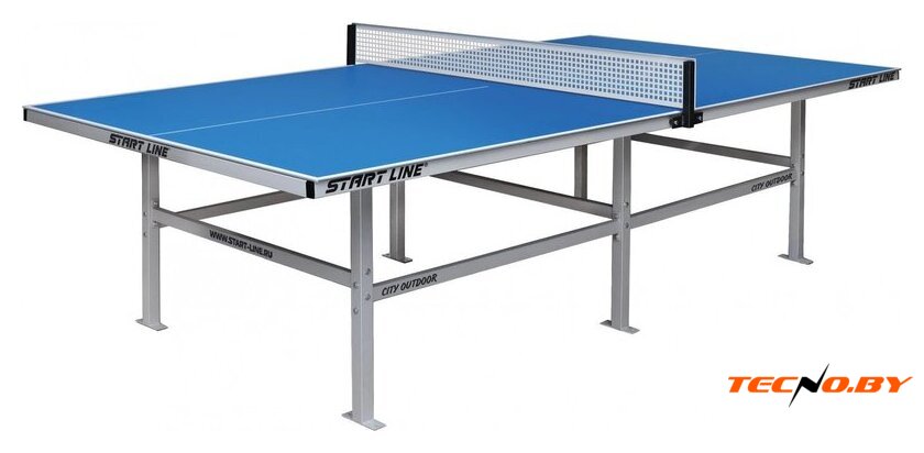 Теннисный стол Start Line City Outdoor 60-710 (с сеткой, синий) - Изображение №1 — Интернет-Магазин TECNO.BY