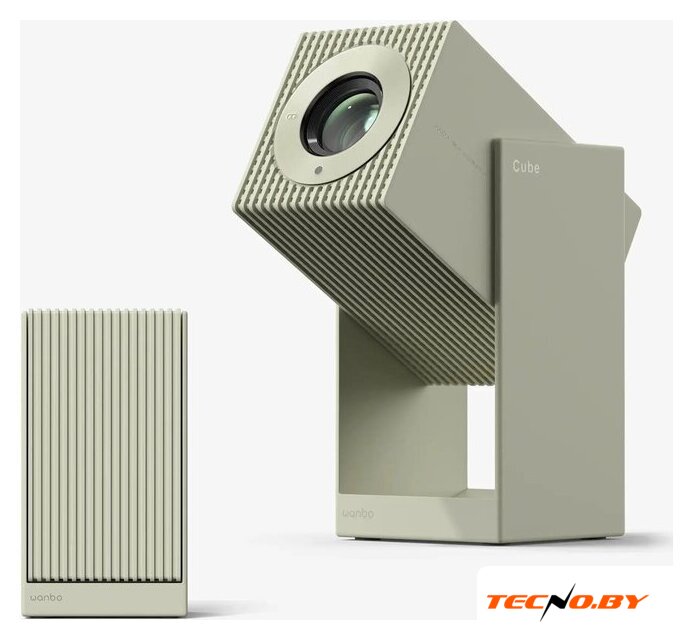 Проектор Wanbo Cube 2 Pro (зеленый) - Изображение №2 — Интернет-Магазин TECNO.BY