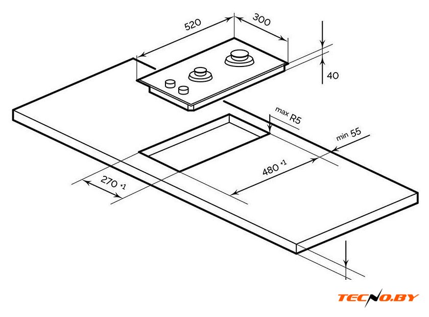 Варочная панель LEX GVG 323A BBL - Изображение №6 — Интернет-Магазин TECNO.BY