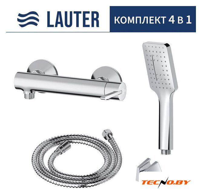 Смеситель Lauter Velvet 21СК9696С с лейкой Living Fleur 21S00126 - Изображение №16 — Интернет-Магазин TECNO.BY