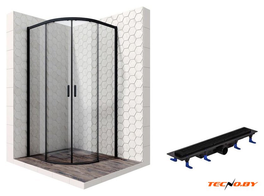 Душевой уголок Ambassador Set 11011202-ST6 - Изображение №1 — Интернет-Магазин TECNO.BY