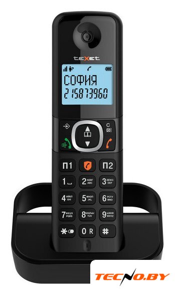 Радиотелефон TeXet TX-D5605A (черный) - Изображение №1 — Интернет-Магазин TECNO.BY