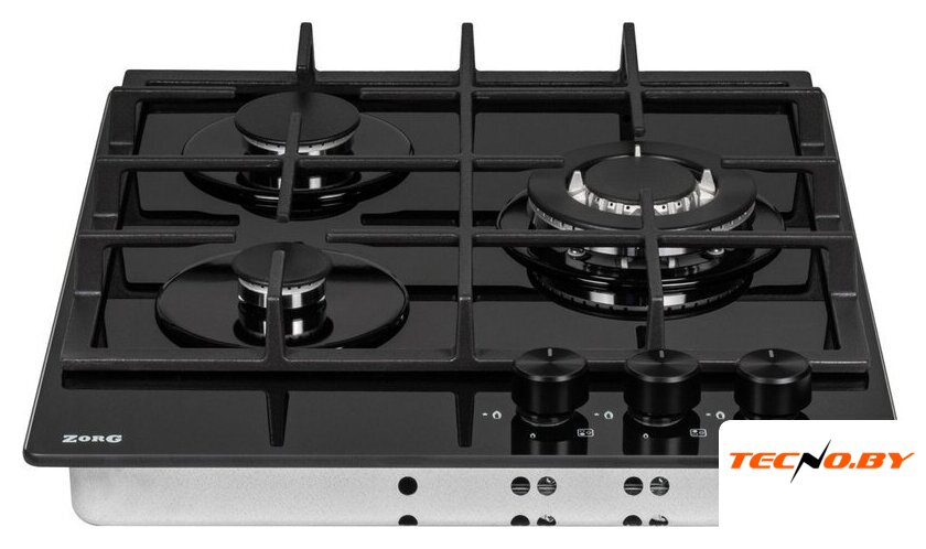 Варочная панель ZorG HAG45 FDW black - Изображение №2 — Интернет-Магазин TECNO.BY