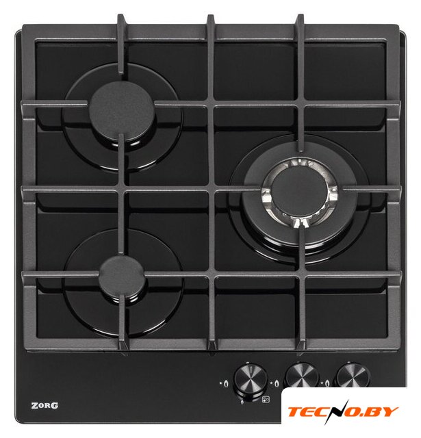 Варочная панель ZorG HAG45 FDW black - Изображение №1 — Интернет-Магазин TECNO.BY