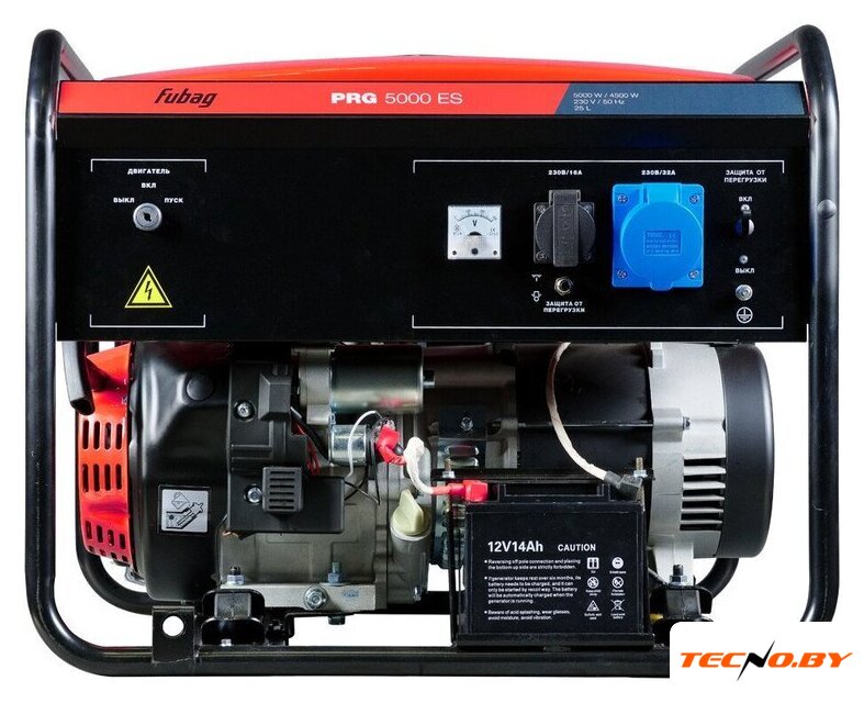 Бензиновый генератор Fubag PRG 5000 ES 46715 - Изображение №4 — Интернет-Магазин TECNO.BY