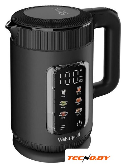 Электрический чайник Weissgauff WK 1530 Db Touch BodyCool - Изображение №4 — Интернет-Магазин TECNO.BY