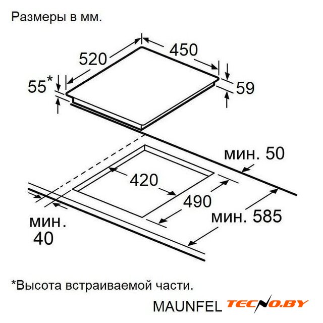 Варочная панель MAUNFELD AVI4532BK - Изображение №11 — Интернет-Магазин TECNO.BY
