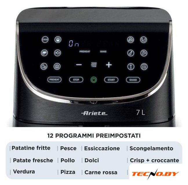 Аэрогриль (аэрофритюрница) Ariete 4627/00 - Изображение №3 — Интернет-Магазин TECNO.BY