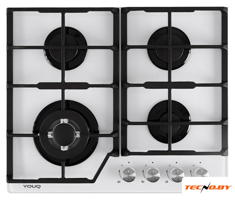 Варочная панель YOUQ YQHG 6041ТGC07 WH - Изображение №1 — Интернет-Магазин TECNO.BY