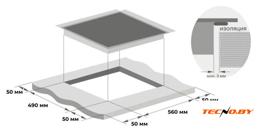 Варочная панель Meferi MGH604WH Glass Comfort - Изображение №10 — Интернет-Магазин TECNO.BY