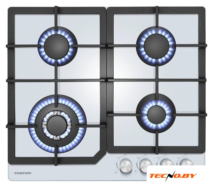 Варочная панель Meferi MGH604WH Glass Comfort - Изображение №1 — Интернет-Магазин TECNO.BY