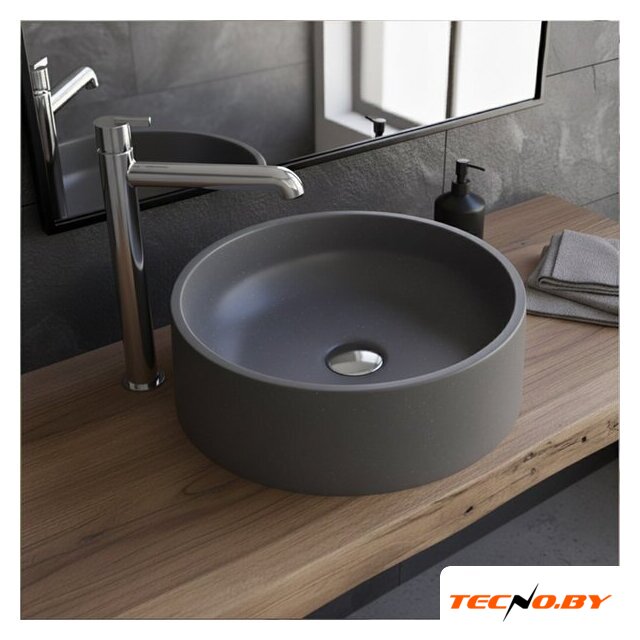 Умывальник Lauter Laguna 21L403G (Grey) - Изображение №4 — Интернет-Магазин TECNO.BY