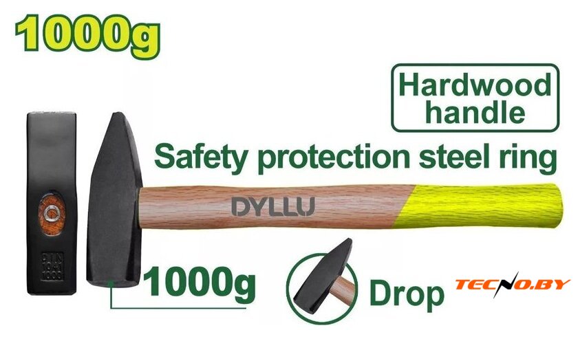 Молоток Dyllu DTMB1310 - Изображение №1 — Интернет-Магазин TECNO.BY