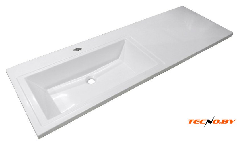  Symbolite Тумба с умывальником Даллас 140 Люкс Plus + Даллас 140x48.2 (подвесная, левый, белый) - Изображение №7 — Интернет-Магазин TECNO.BY