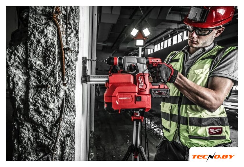 Перфоратор Milwaukee M18 BLHXMC-502X 4933499459 (с 2-мя АКБ, кейс) - Изображение №17 — Интернет-Магазин TECNO.BY