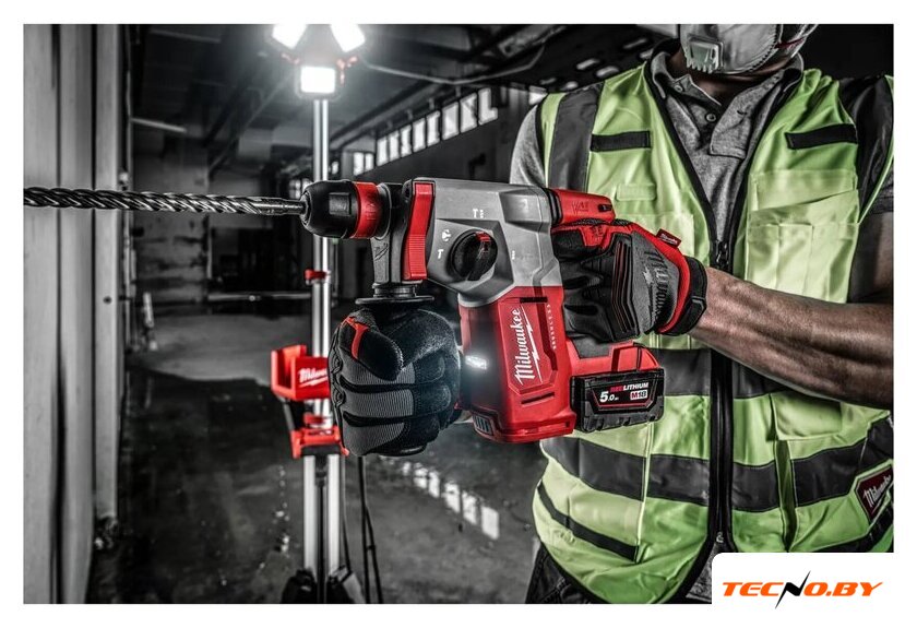 Перфоратор Milwaukee M18 BLHXMC-502X 4933499459 (с 2-мя АКБ, кейс) - Изображение №18 — Интернет-Магазин TECNO.BY