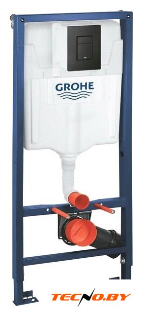 Унитаз подвесной Lauter Magdeburg 21103EC + GROHE Solido 38811KF0 (черный матовый) - Изображение №15 — Интернет-Магазин TECNO.BY