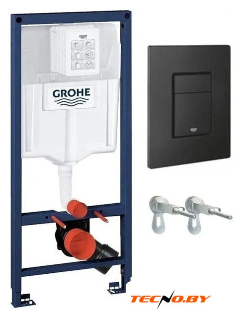 Унитаз подвесной Lauter Magdeburg 21103EC + GROHE Solido 38811KF0 (черный матовый) - Изображение №14 — Интернет-Магазин TECNO.BY