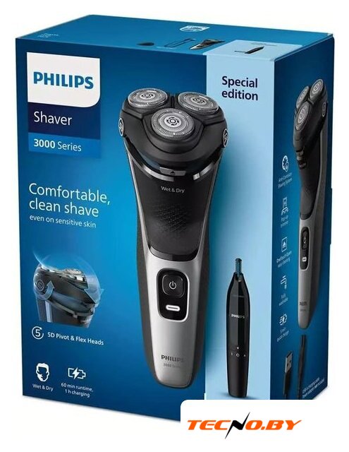 Электробритва Philips S3143/02 - Изображение №3 — Интернет-Магазин TECNO.BY