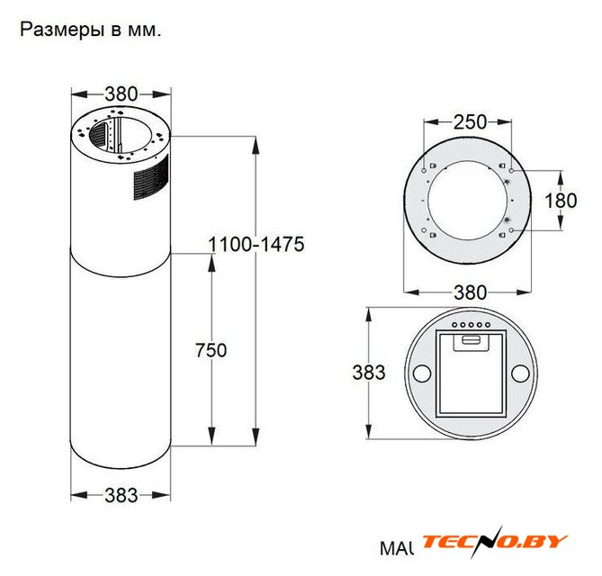 Кухонная вытяжка MAUNFELD Lee Isla 39 (кашемир) - Изображение №3 — Интернет-Магазин TECNO.BY
