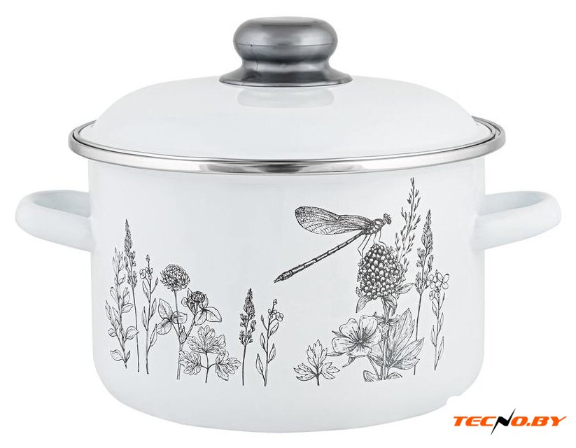 Кастрюля Appetite Flora-2 1RD221M - Изображение №1 — Интернет-Магазин TECNO.BY