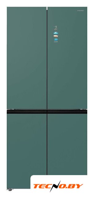 Четырёхдверный холодильник MAUNFELD MFF190NFDGN Matt Inverter - Изображение №1 — Интернет-Магазин TECNO.BY