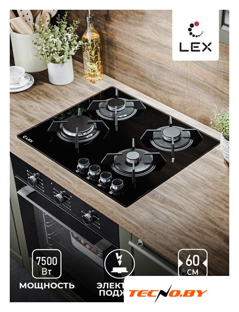 Варочная панель LEX GVG 643A BBL - Изображение №2 — Интернет-Магазин TECNO.BY