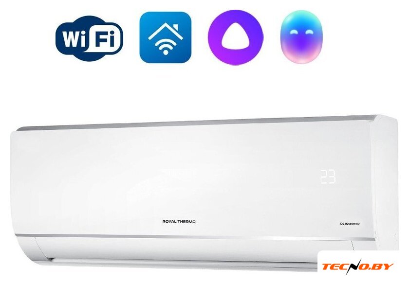 Кондиционер Royal Thermo Siena DC RTSI-07HN8 - Изображение №5 — Интернет-Магазин TECNO.BY
