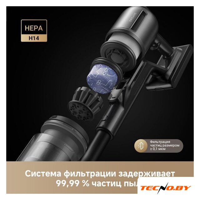 Пылесос Dreame Station Cordless Vacuum Cleaner Z40 VZV33A - Изображение №15 — Интернет-Магазин TECNO.BY