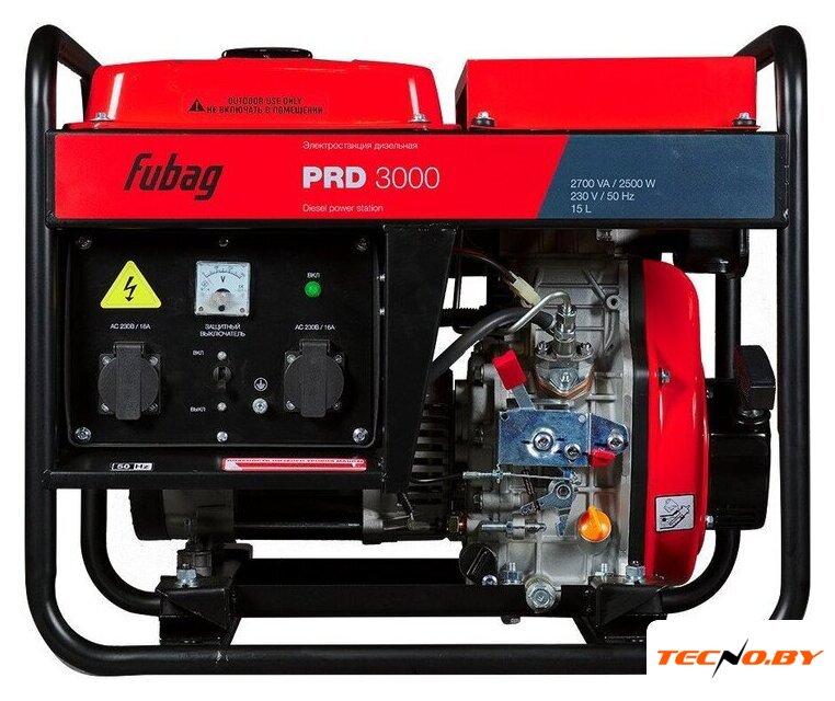 Дизельный генератор Fubag PRD 3000 46738 - Изображение №3 — Интернет-Магазин TECNO.BY