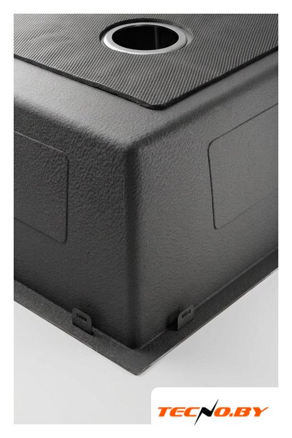 Кухонная мойка Blantek LS-5050SNB Snake texture black - Изображение №5 — Интернет-Магазин TECNO.BY
