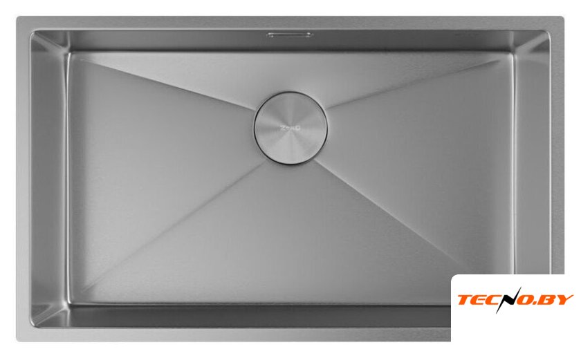 Кухонная мойка ZorG Zerox 74 U / IF Steel - Изображение №3 — Интернет-Магазин TECNO.BY