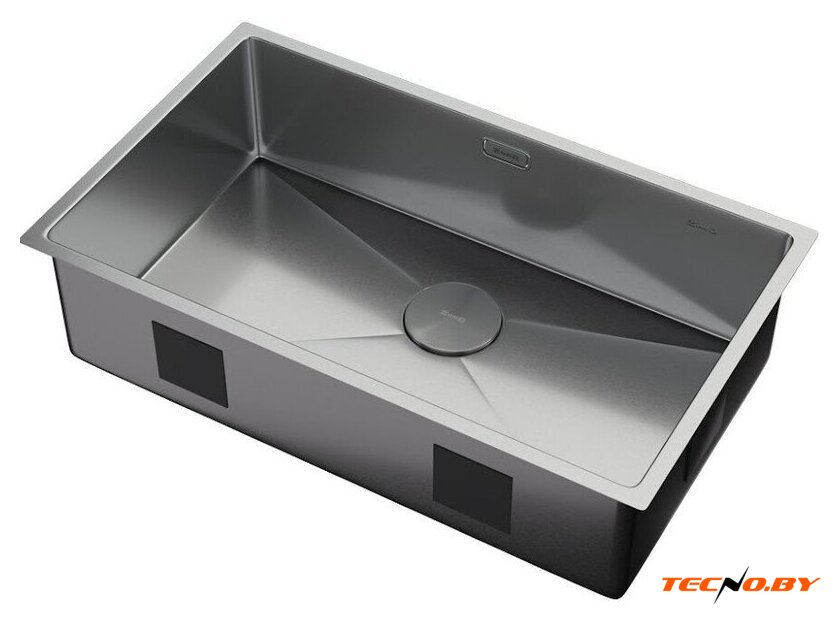 Кухонная мойка ZorG Zerox 74 U / IF Steel - Изображение №2 — Интернет-Магазин TECNO.BY