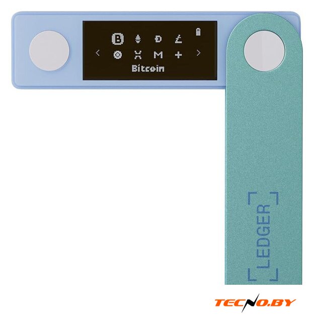 Аппаратный криптокошелек Ledger Nano X (пастельный зеленый) - Изображение №2 — Интернет-Магазин TECNO.BY