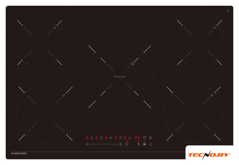 Варочная панель Meferi MEH755BK Ultra - Изображение №1 — Интернет-Магазин TECNO.BY