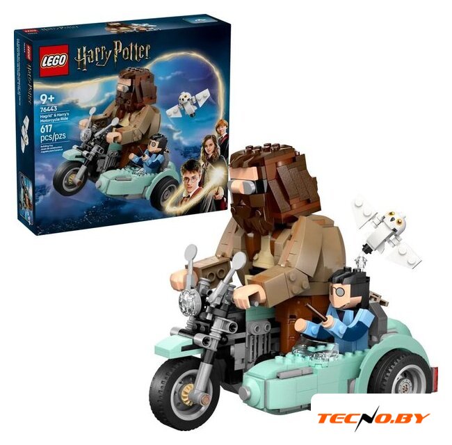 Конструктор LEGO Harry Potter 76443 Поездка Хагрида и Гарри на мотоцикле - Изображение №1 — Интернет-Магазин TECNO.BY