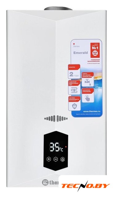 Газовая колонка Thermex Emerald E 22 MD - Изображение №1 — Интернет-Магазин TECNO.BY