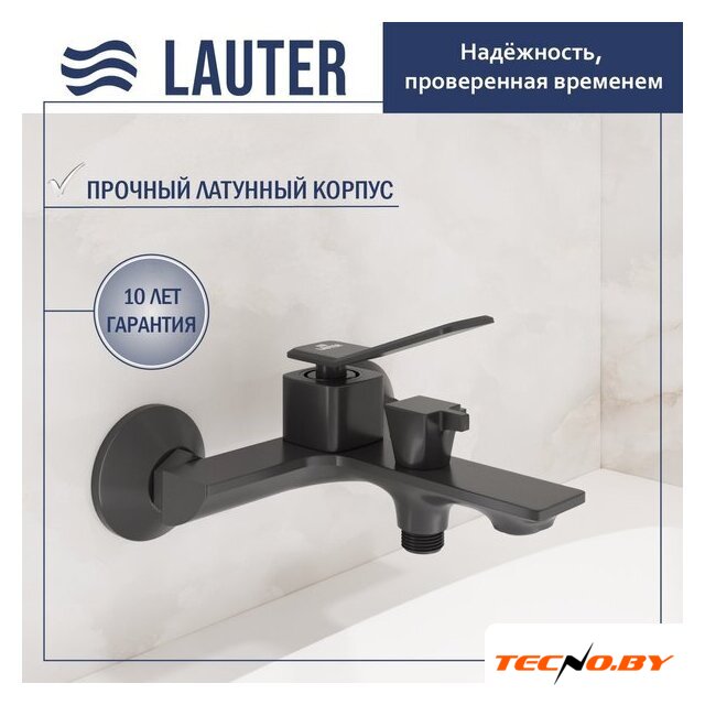 Смеситель Lauter Allure 21CK6618QP + Душевой гарнитур 213GM - Изображение №2 — Интернет-Магазин TECNO.BY