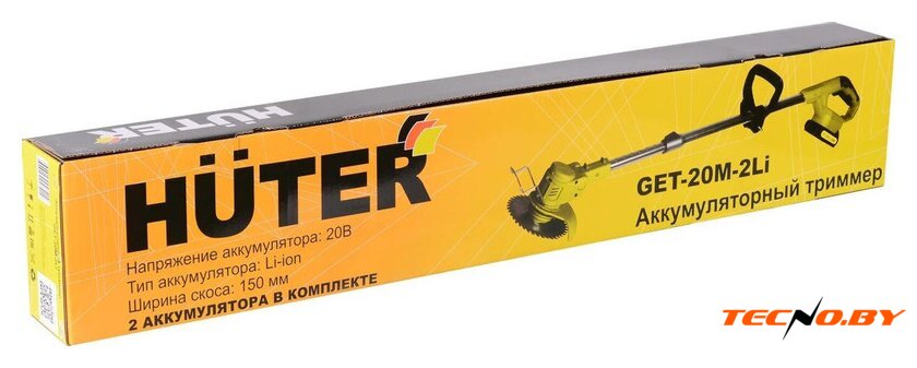 Триммер Huter GET-20M-Li 70/1/66 (с 1-им АКБ) - Изображение №9 — Интернет-Магазин TECNO.BY