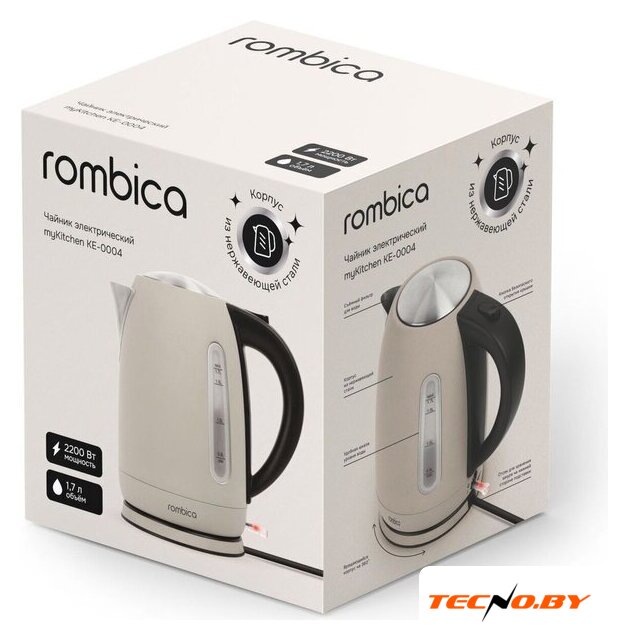 Электрический чайник Rombica myKitchen KE-0004 - Изображение №4 — Интернет-Магазин TECNO.BY