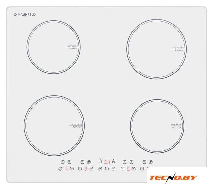 Варочная панель MAUNFELD CVI594WH - Изображение №1 — Интернет-Магазин TECNO.BY