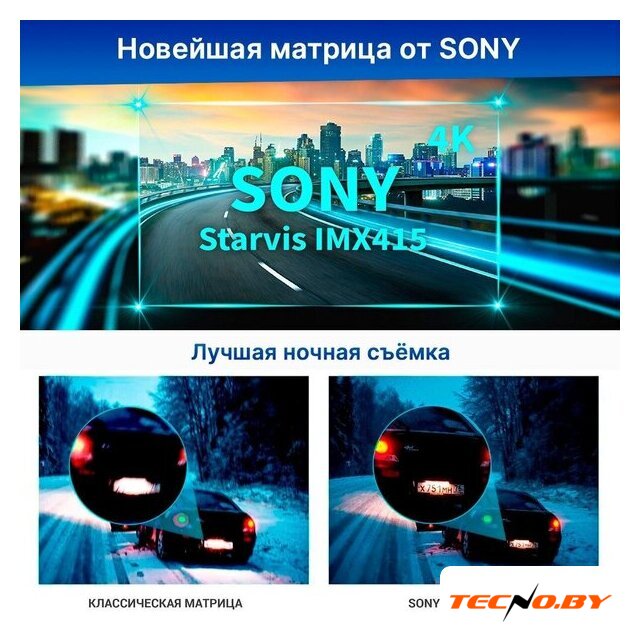 Видеорегистратор-GPS информатор (2в1) TrendVision TDR-725 Real 4K Max - Изображение №4 — Интернет-Магазин TECNO.BY