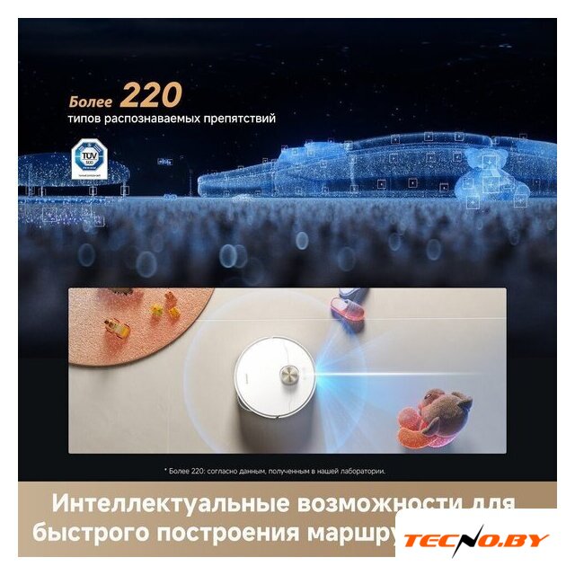 Робот-пылесос Dreame Robot Vacuum L50s Pro Ultra White RLL88HE (евровилка, белый) - Изображение №10 — Интернет-Магазин TECNO.BY
