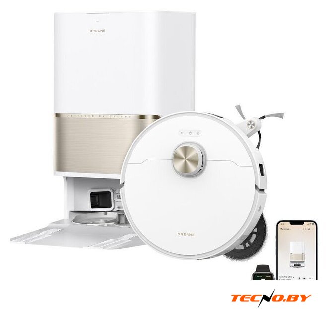 Робот-пылесос Dreame Robot Vacuum L50s Pro Ultra White RLL88HE (евровилка, белый) - Изображение №1 — Интернет-Магазин TECNO.BY