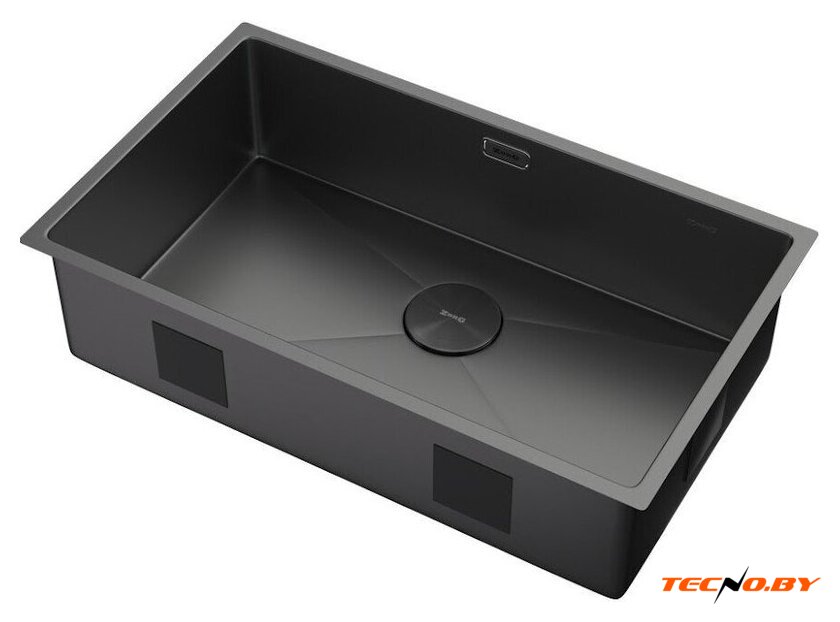 Кухонная мойка ZorG Zerox 74 U / IF Zurinox PVD Gunblack - Изображение №2 — Интернет-Магазин TECNO.BY