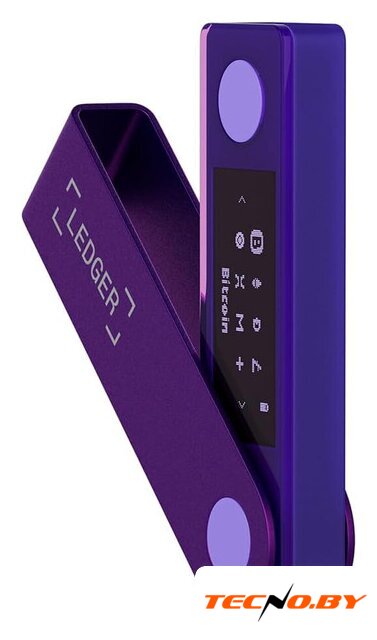 Аппаратный криптокошелек Ledger Nano X (фиолетовый аметист) - Изображение №1 — Интернет-Магазин TECNO.BY