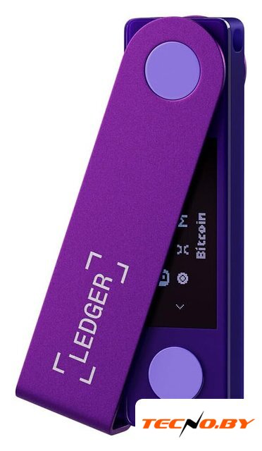 Аппаратный криптокошелек Ledger Nano X (фиолетовый аметист) - Изображение №3 — Интернет-Магазин TECNO.BY